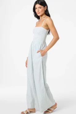 Jumpsuits & Rompers|New Arrivals^O'Neill Aiyana Plaid Jumper winter white