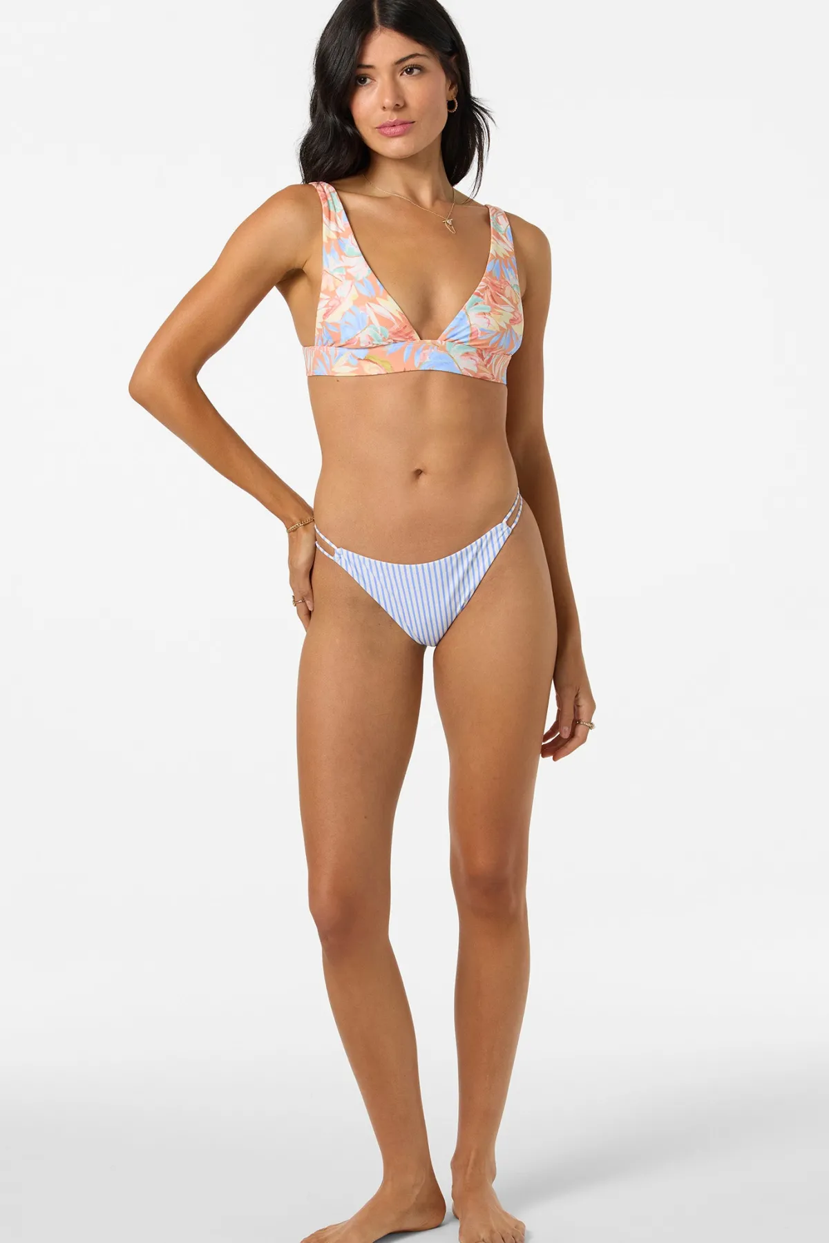 Bikini Bottoms^O'Neill Almeria Tropical Bondi Skimpy Bottoms - | multi clr