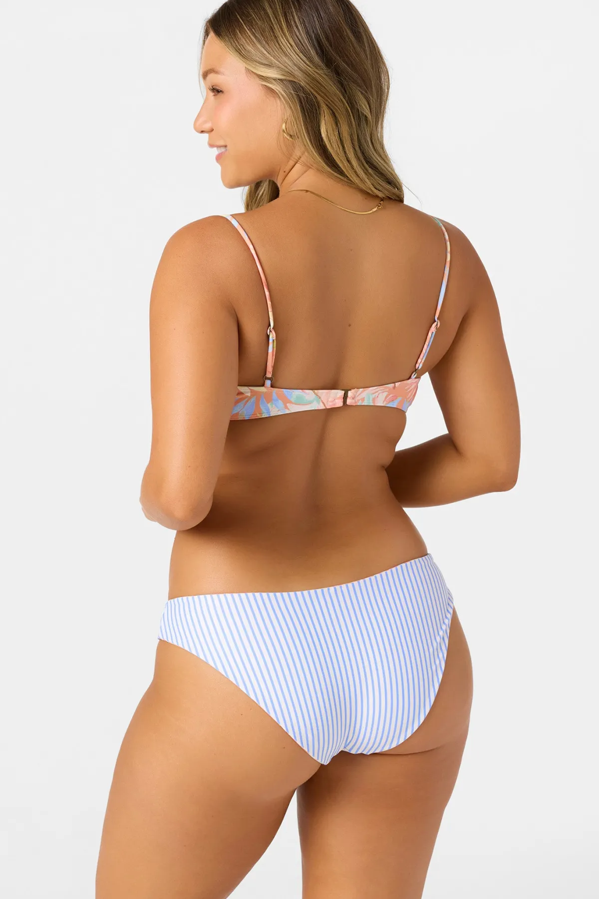 Bikini Tops^O'Neill Almeria Tropical Malibu Bralette Top - | multi clr