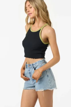 Tops^O'Neill Alyx Sleeveless Top - | mosstone