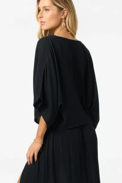 New Arrivals|Matching Sets^O'Neill Anna Reversible Cover-Up Top - | black