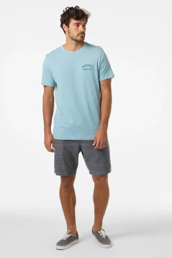 New Arrivals^O'Neill Arch Classic Tee stone blue