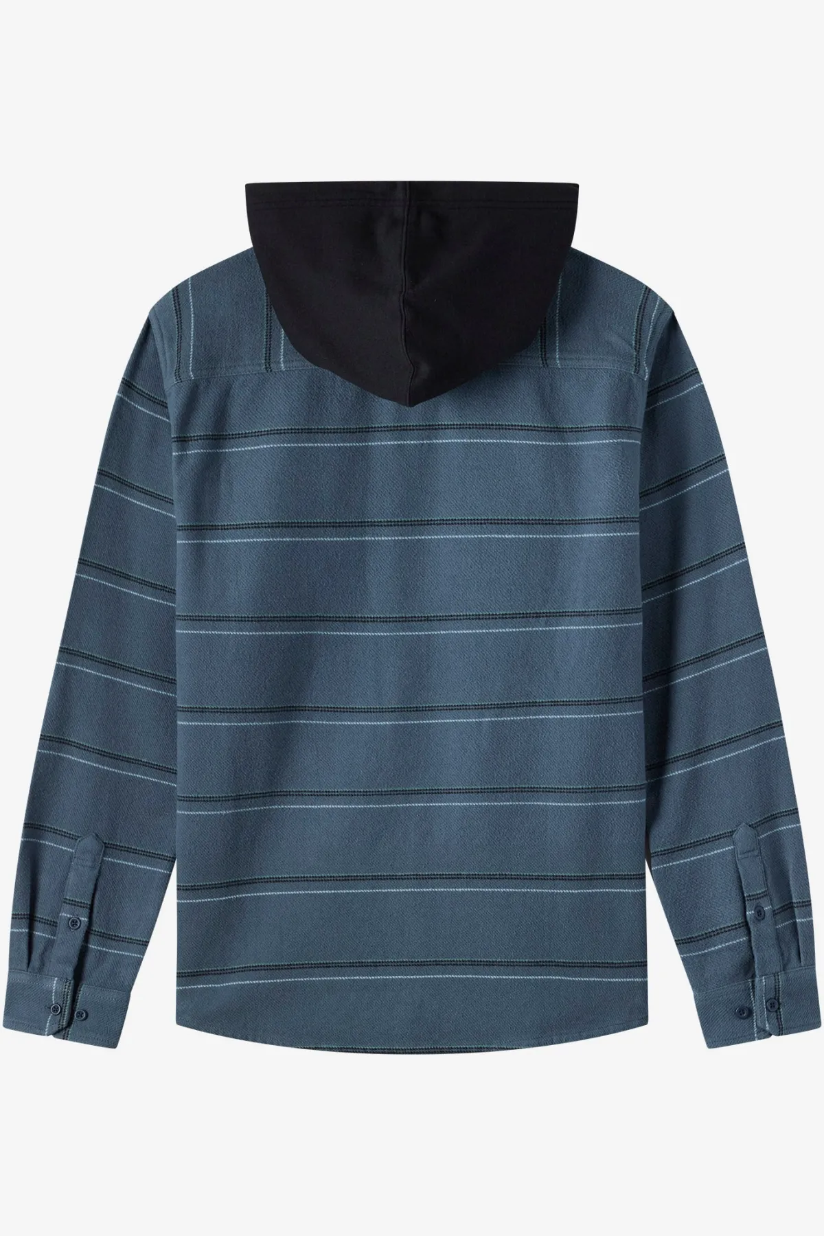 Shirts & Flannels^O'Neill Archer Hooded Flannel Standard Fit Long Sleeve Shirt - | dark slate