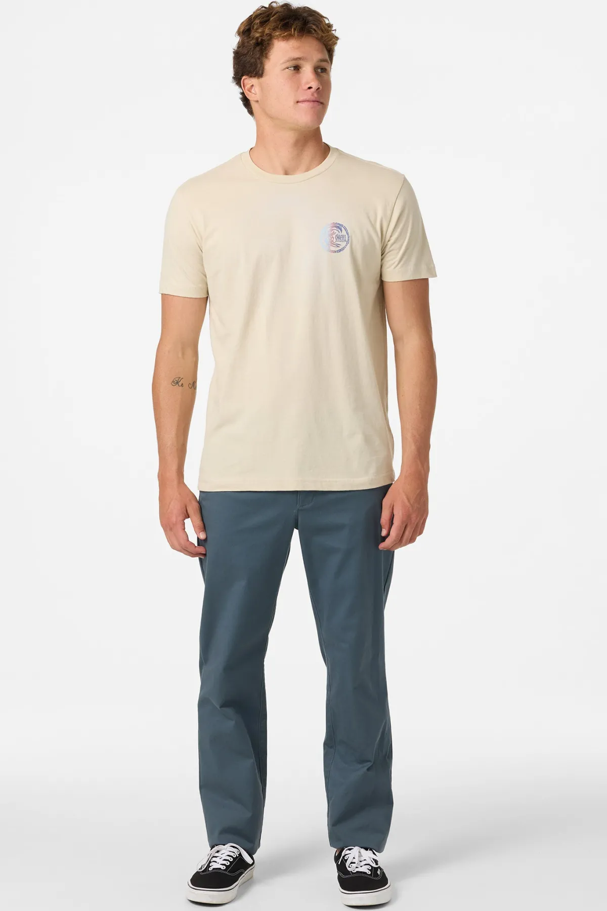 Tees & Tanks^O'Neill Artifact Standard Fit Tee - | lt khaki
