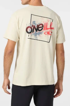 Tees & Tanks^O'Neill Askew Relaxed Fit Tee - | lt khaki