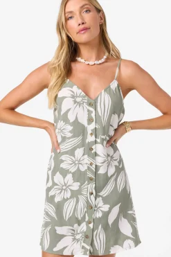 Best Sellers|New Arrivals^O'Neill Atlee Floral Mini Dress sea spray