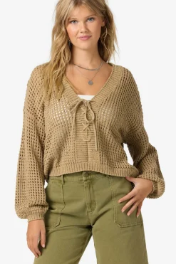 Sweaters, Hoodies & Fleece^O'Neill Aydin Long Sleeve Sweater warm sand