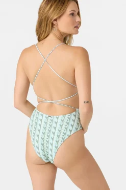 One-Pieces^O'Neill Balearic Waves Marbella One-Piece - | starlight blue