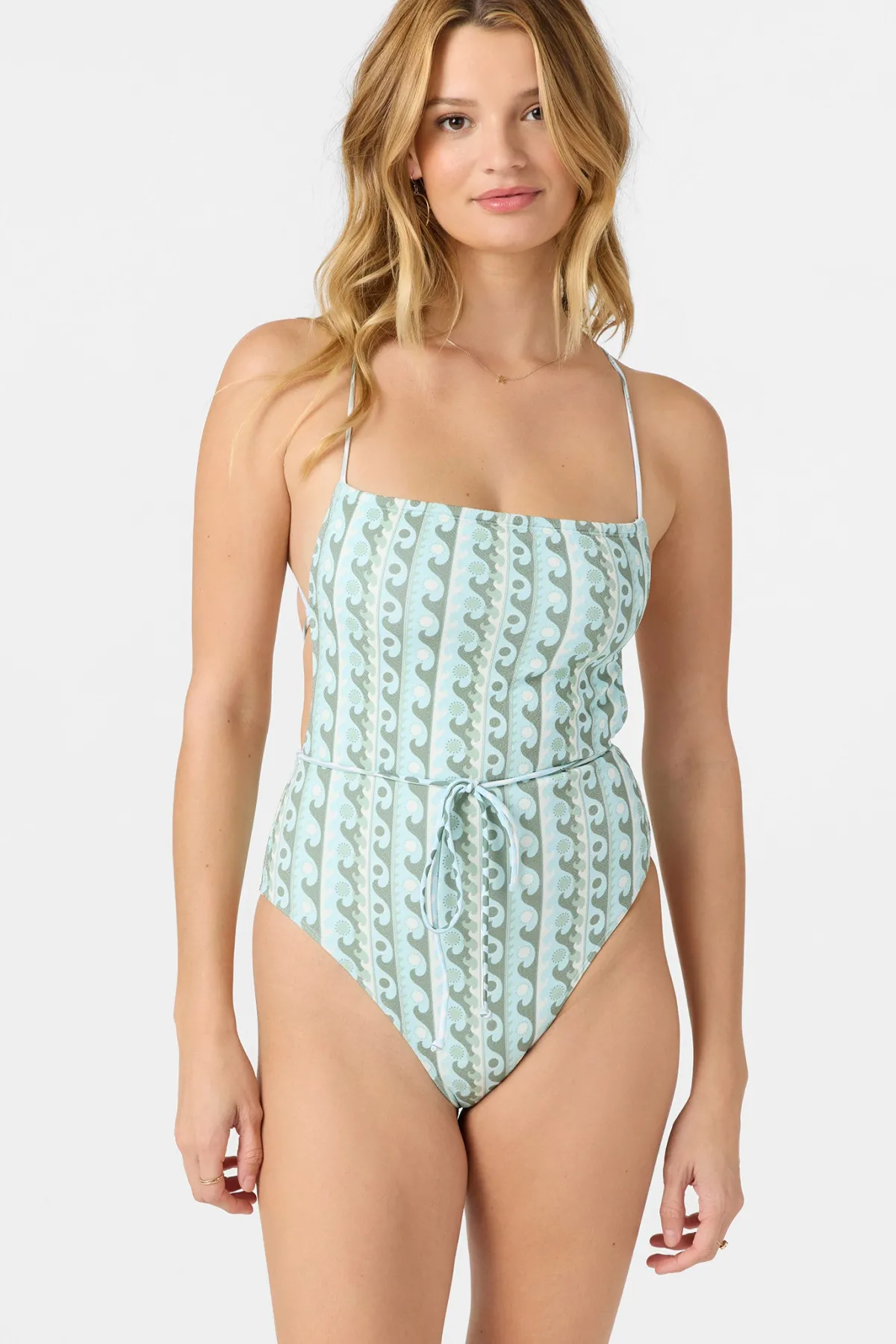 One-Pieces^O'Neill Balearic Waves Marbella One-Piece - | starlight blue