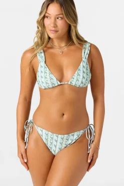 Bikini Tops^O'Neill Balearic Waves Menorca Triangle Top - | starlight blue