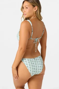 Bikini Tops^O'Neill Balearic Waves Menorca Triangle Top - | starlight blue