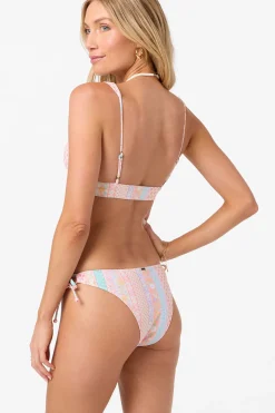 Bikini Tops^O'Neill Bali Floral Cancun Revo Bralette Top - | tapioca