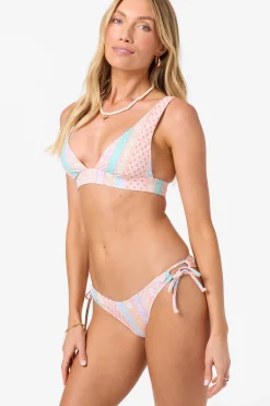 Bikini Bottoms^O'Neill Bali Floral Crestview Cheeky Bottoms - | tapioca