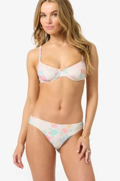 New Arrivals|Swim New Arrivals^O'Neill Bali Floral Seashell Bra Bra Top - | tapioca