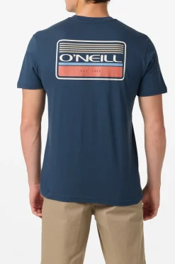 Tees & Tanks^O'Neill Banner Standard Fit Tee - | new navy