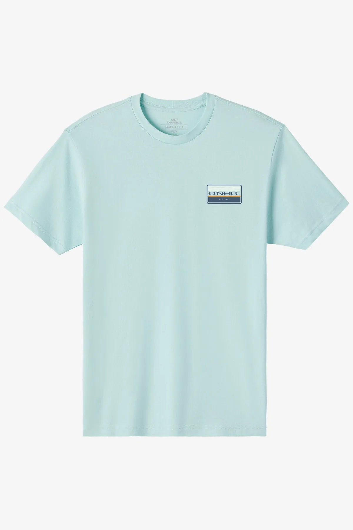 Tees & Tanks^O'Neill Banner Standard Fit Tee - | pastel turquoise