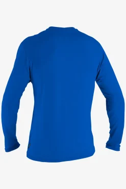 Uv Sun Protection & Rash Guards^O'Neill Basic Skins 30+ Long Sleeve Sun Shirt - Pacific |