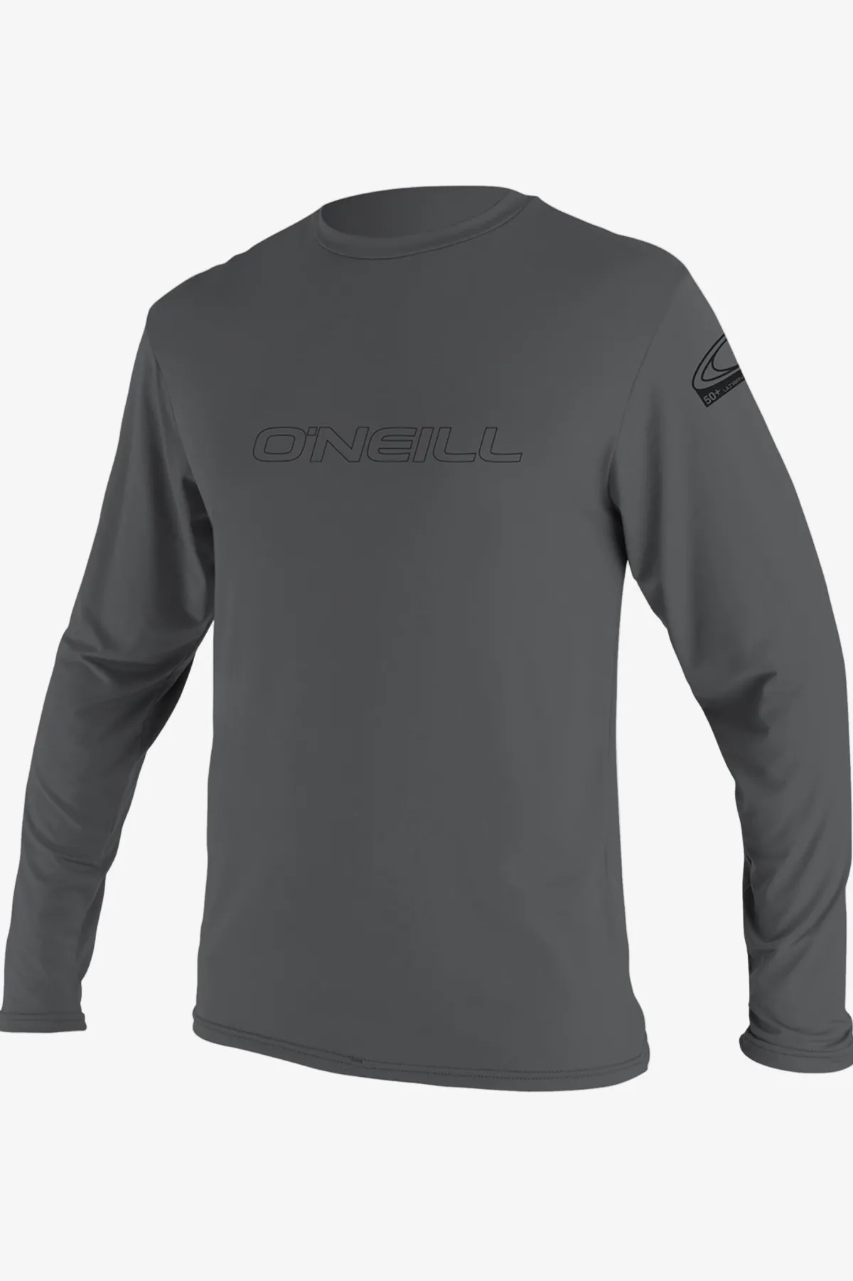 Uv Sun Protection & Rash Guards^O'Neill Basic Skins 50+ Long Sleeve Sun Shirt - | smoke