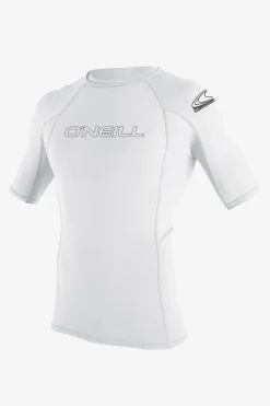 Uv Sun Protection & Rash Guards^O'Neill Basic Skins 50+ Rashguard - | white