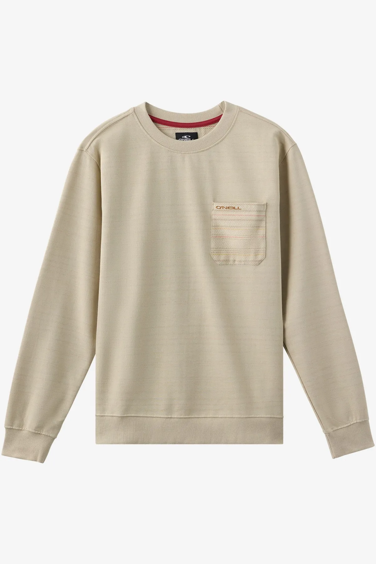 Hoodies & Fleece^O'Neill Bavaro Blocked Crew Crew Neck Fleece - | lt khaki
