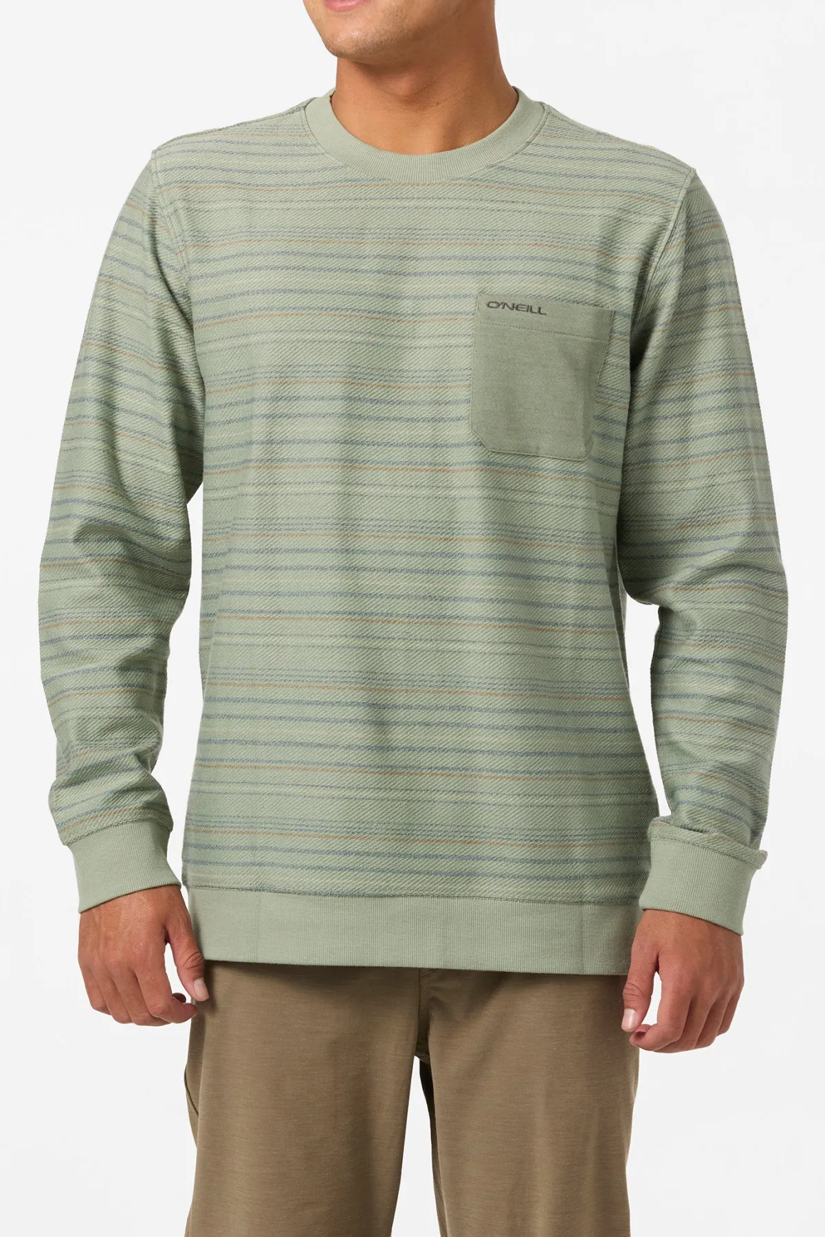 Hoodies & Fleece^O'Neill Bavaro Blocked Crew Crew Neck Fleece - | sage