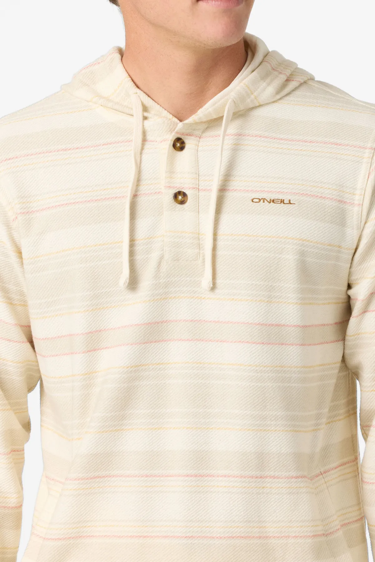 Hoodies & Fleece^O'Neill Bavaro Stripe Poncho Pullover Fleece - | cream