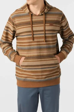 Hoodies & Fleece^O'Neill Bavaro Stripe Pullover - | dark khaki