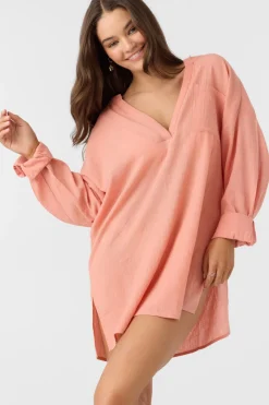 Swim Cover-Ups^O'Neill Belizin Cover-Up Dress - | canyon clay