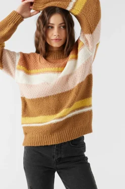 Sweaters, Hoodies & Fleece^O'Neill Billie Long Sleeve Sweater - | tobacc brw