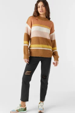 Sweaters, Hoodies & Fleece^O'Neill Billie Long Sleeve Sweater - | tobacc brw