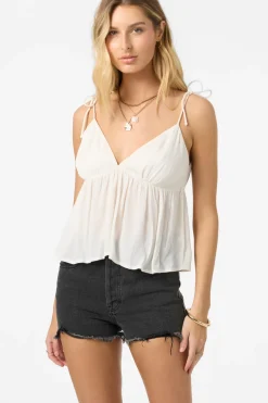 Tops^O'Neill Blanche Sleeveless Top - | winter white