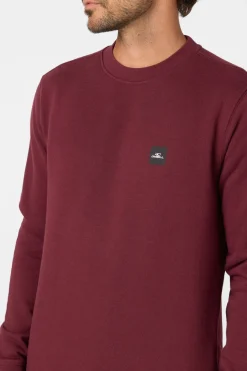 Hoodies & Fleece^O'Neill Blocked Out Crew Crew Neck Fleece - | burgundy