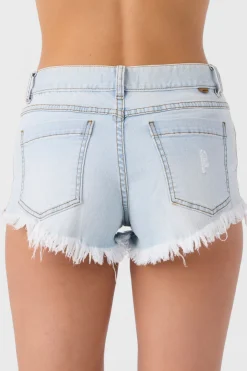 Bottoms^O'Neill Bowie Denim Shorts - | light indigo bleach