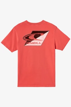 Tees & Tanks^O'Neill Boxcutter Relaxed Fit Tee hot red