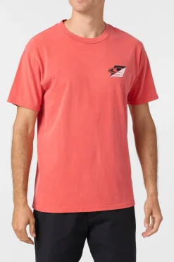 Tees & Tanks^O'Neill Boxcutter Relaxed Fit Tee hot red