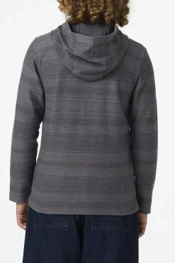 Tops^O'Neill Boy's Bavaro Stripe Poncho Pullover Fleece - | black