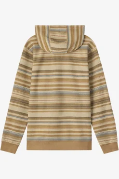 Tops^O'Neill Boy's Bavaro Stripe Pullover - | dark khaki