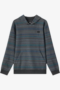 Tops^O'Neill Boy's Bavaro Stripe Pullover - | black
