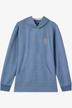 Tops^O'Neill Boy's Cantina Hooded Textured Knit Pullover - | blue mirage
