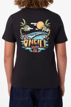 Tops^O'Neill Boy's Chillin' Bones Tee - | black