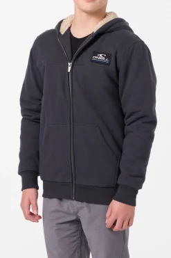 Tops^O'Neill Boy's Fifty Two High Pile Zip Zip Fleece - | phantom