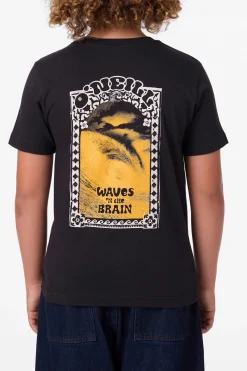 Tops^O'Neill Boy's Hacked Tee - | black