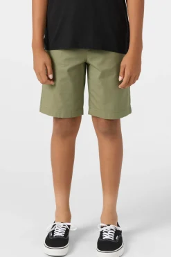 Bottoms^O'Neill Boy's Jay Stretch 18" Shorts - | sage