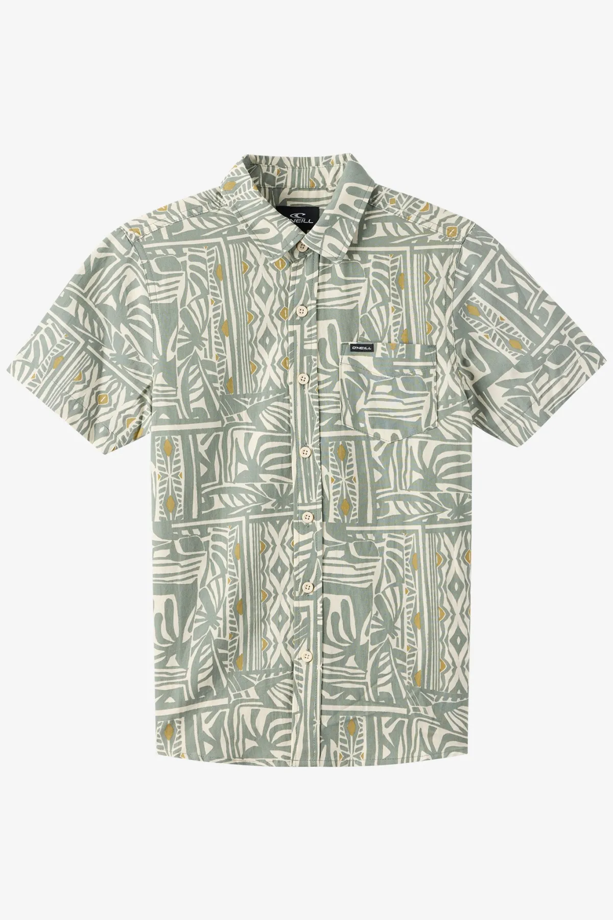 Tops^O'Neill Boy's Oasis Standard Fit Shirt - | sage