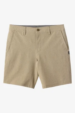 Bottoms^O'Neill Boy's Reserve Heather 18" Hybrid Shorts - | hthr khaki