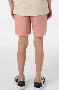 Bottoms^O'Neill Boy's Reserve Light Check Elastic Waist 16