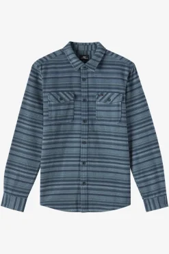Tops^O'Neill Boy's Richmond Flannel Ls Shirt Long Sleeve Shirt - | citadel