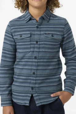 Tops^O'Neill Boy's Richmond Flannel Ls Shirt Long Sleeve Shirt - | citadel