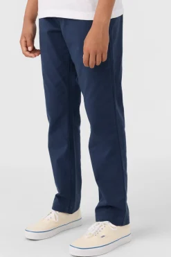 Bottoms^O'Neill Boy's Transporter Stretch Standard Pants - | navy