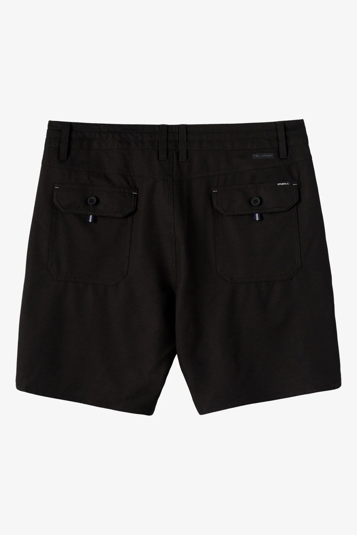 Bottoms^O'Neill Boy's Utility Scallop Hybrid 16" Hybrid Shorts - | black